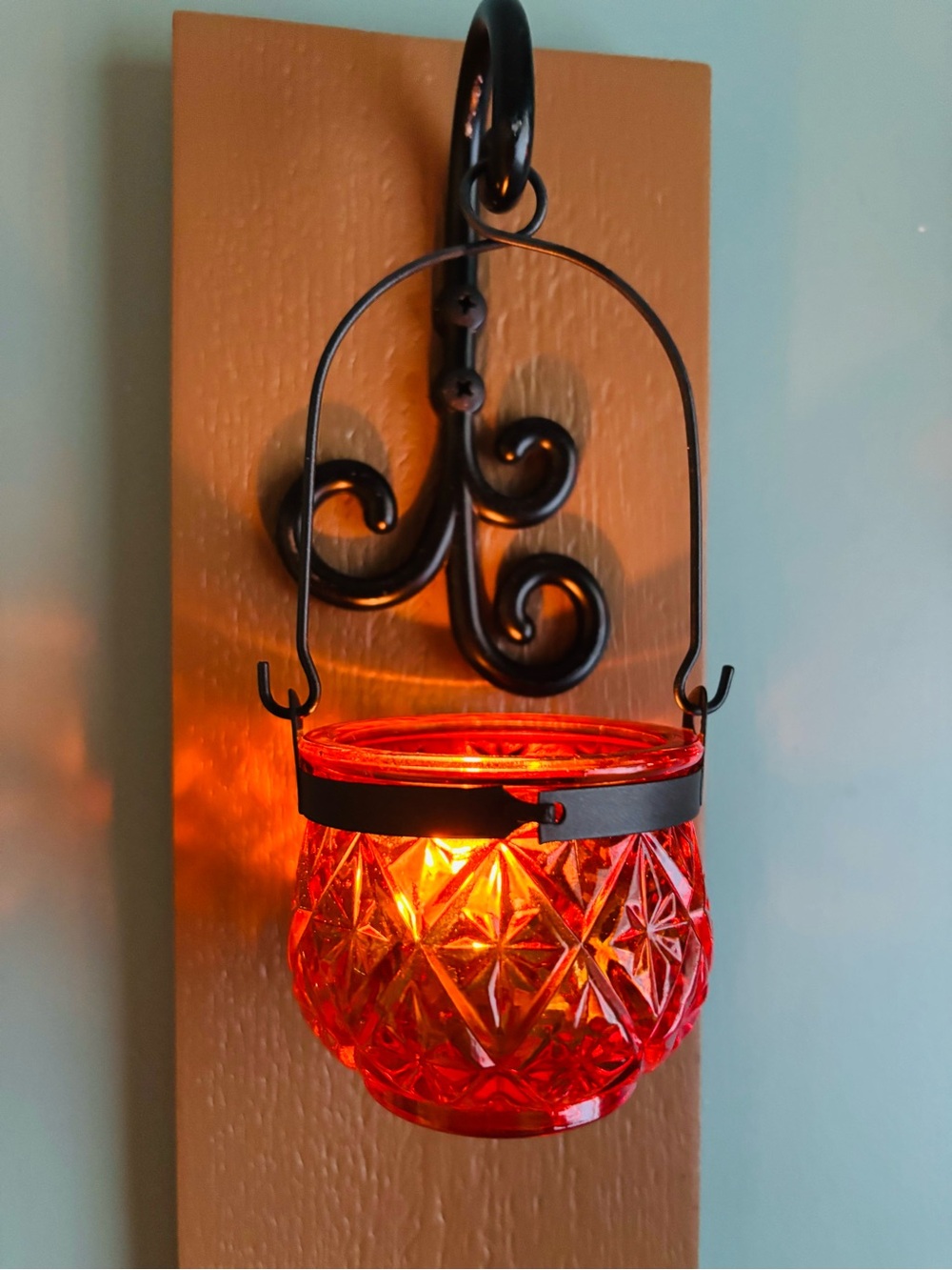 Set of Two Wall Sconces Candle Holders - Picture 6 of 8